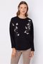 Glittery Knitwear Sweater with Embroidery Detail 10313 - 2