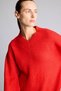 Relax Fit Wool Blend Knitwear Basic Sweater Tunic H6181Ax26Wn - 3