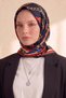 Retro 80S Vintage Chain Patterned Gold Soft Scarf & Foulard - 4