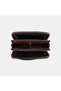Women's Bitter Brown Multi-Compartment Suede Textured Messenger Bag - 7