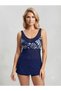 Corseted Top Swimsuit - 3