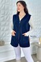 Fleece Vest with Front Pockets 7K151 - 2