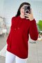 Hooded Knitwear Blouse 7K148 - 4