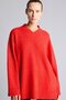 Relax Fit Wool Blend Knitwear Basic Sweater Tunic H6181Ax26Wn