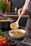 Silicone Ladle – Heat-Resistant Flexible Kitchen Ladle, Soup and Food Serving Spoon - 2