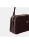 Women's Bitter Brown Multi-Compartment Suede Textured Messenger Bag - 4