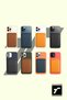 Magsafe Wallet Leather Magnetic Card Holder Compatible with All Phone Models - 8