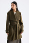 Belted Plush Coat 8011 - 4