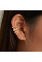 أقراط أذن سميكة أو رفيعة بدون ثقب للنساء - 2