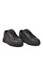 Unisex Lace-Up Thick Sole Sports Shoes Black Stylish Comfortable Casual Shoes Sneaker 26201 - 4