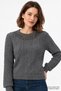 Collar Embroidered by Hand Wool Blended Knitwear Blouse