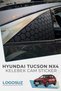 Hyundai Tucson Nx4 (2021-2026) Compatible Butterfly Glass Sticker Set - Without Logo