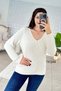 V-Neck Knitwear Blouse 7K144 - 5