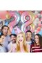 بالونات رقم 8، 40 بوصة متدرجة الألوان لحفلات الذكرى السنوية - 5