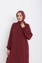İnara Yazlik Cupra Set Burgundy - 9095 - 5