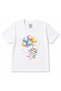 Space Cat Planet Balloons Graphic Kids T-Shirt
