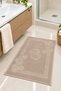 100% Cotton 50X75 2-Piece Flat Foot Towel, Foot Mat, Mat Set, Bathroom Mat - 3