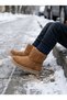 Suede Leather Mini Ug Boots Warm Stylish Winter Plush Lined Daily Unisex Children's Boots - 4