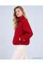High Collar Zippered Checkered Bomber Jacket - 3