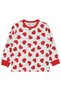 Hearted Pajama Set for 2-5 Years Old - Red - 2