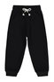 Striped 10-13 Years Old Sweatpants - Black