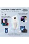 10000mAh Power Bank 22.5W Fast Charging 2-in-1 Portable Charger with Built-In Type-C & Lightning Cables - White - 3