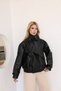 Premium Faux Leather Stand Collar Women's Leather Jacket - 6