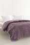 Lumessa Wellsoft Single Blanket - Dark Plum - 2