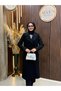 Nelya Premium Lined Classic Coat |   Black