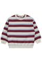 Striped Sweatshirt for 2-5 Years Old - Burgundy
