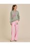 Senior Girls Sage Green Graphic Sweatshirt - 5