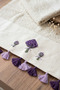 Tasseled and Embroidered Bath Towel Set |   70X140 cm Bath Towel, 50X90 cm Hand-Face-Hair Towel |   100% Cotton Hammam Set |   Dowry Box, Premium Set - 2