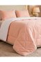 Peach Quilted Double Quilt (240 x 220 cm) - 5