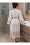 Peshtemal Bathrobe, Diamond Peshtemal Bathrobe, Cotton Peshtemal Bathrobe