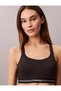 Women's Brand Logo Black Bra Suitable for Daily Use - 3