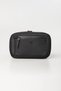 Men's Black Handbag Zippered Multi-Compartment Fabric Daily Organizer Portfolio Bag 31690