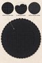 Bodrum Tufting Cotton Handcrafted Knitted 90 X 90 cm Rug 109 - 3