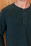 Men's sierre henley collar thessaloniki t-shirt anthracite - 4