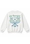 Tennis Collection My Therapist Unisex Regular Sweatshirt