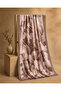 Mink Marbled Patterned Shawl – Stylish Hijab Shawl with Modern Abstract Pattern and Mink Edges - 2