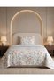 Multicolour 2-Piece Floral Printed Quilt(Twin Size) - 2