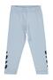 Heart Printed Leggings for 2-5 Years Old - Blue