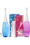 2 Bottles of 450ml Hygienic Portable Travel Shattaf to Use for Easy Cleaning| Portable Bidet Sprayer of Detachable Nozzle & Head for Toilet Travel, Childbirth & Feminine Care - 2