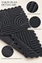 Bodrum Tufting Cotton Handmade Braided Mat 113 (70 X 120 cm) - 3