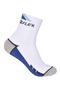 Sports Socks – Unisex Breathable Athletic Crew Socks, Navy Blue & White, for Badminton, Running, Gym & Training