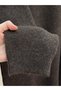 Peyker Crew Neck Scarf Sweater-Kr6023 Brown - 5