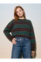 10893 Wool Blend Striped Sweater
