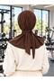 Athletic Hijab Sports Hijab - Suitable for Daily and Training Use, Tie-Dye Coffee Color - 2