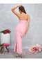 Rochie maxi, roz - 2