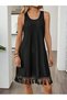 Rochie mini, negru - 4